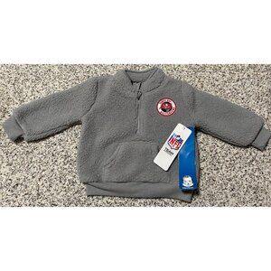 NEW NFL Gerber Tampa Bay Buccaneers Football Baby Pullover Jacket Coat 12M Gray